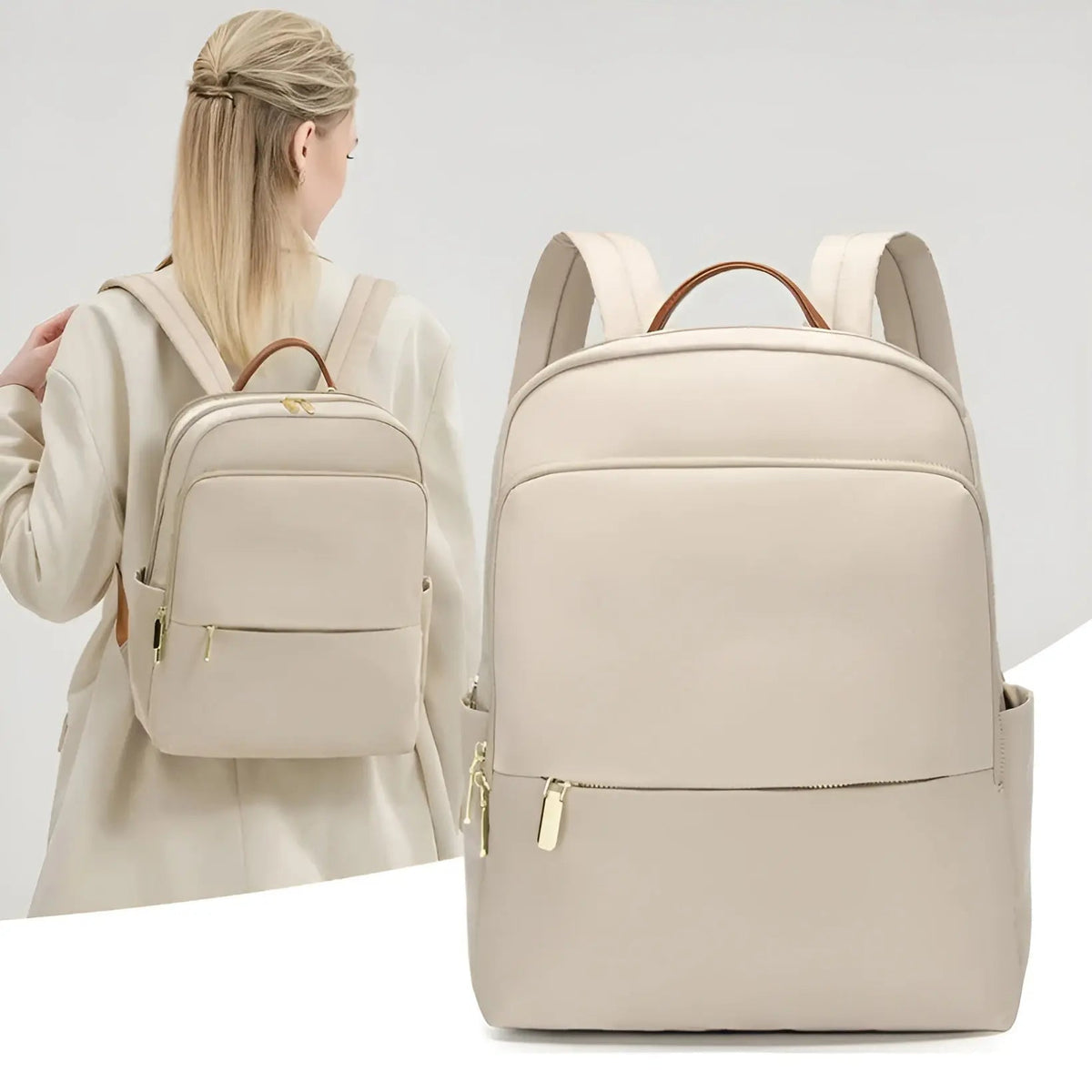 Multifunctional Women's Backpack - Waterproof Laptop Bag