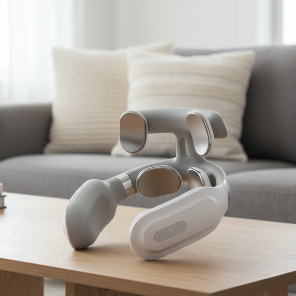 Neck Massager with Heat and Vibration for Stress Relief