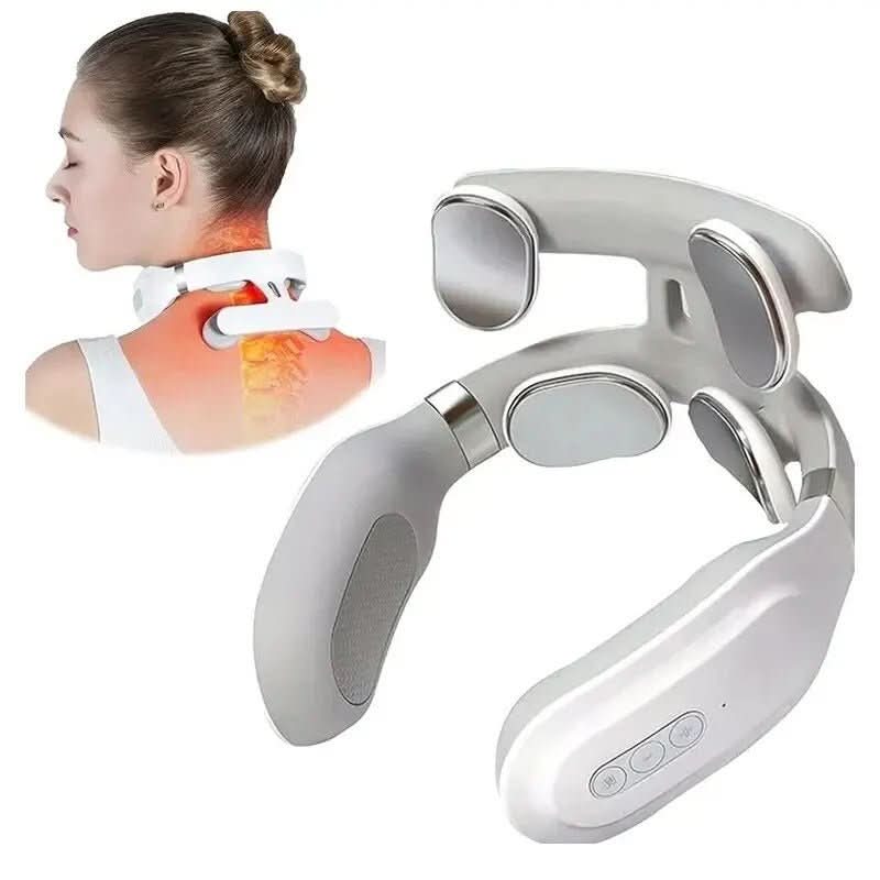 Neck Massager with Heat and Vibration for Stress Relief