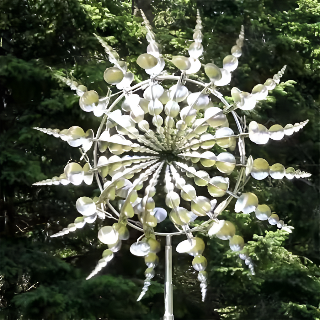 New Stainless Magical Metal Windmill