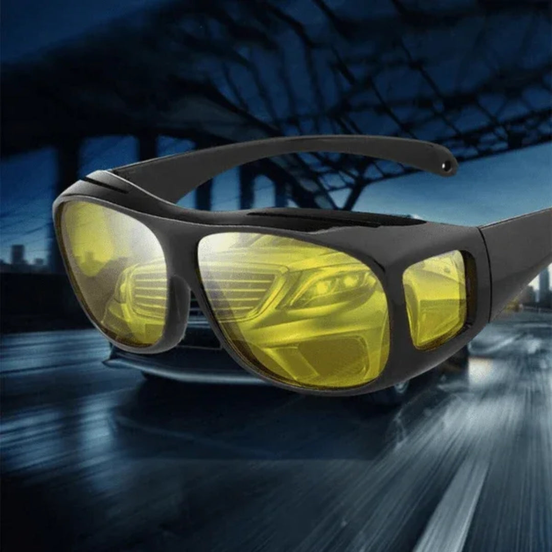 Night Vision Driving Glasses - Reduced Glare and Better Visibility