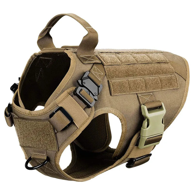 No-Pull Tactical Dog Harness for Training and Outdoor Adventures