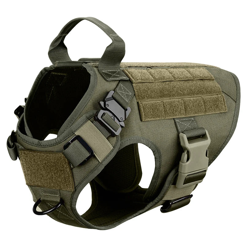 No-Pull Tactical Dog Harness for Training and Outdoor Adventures