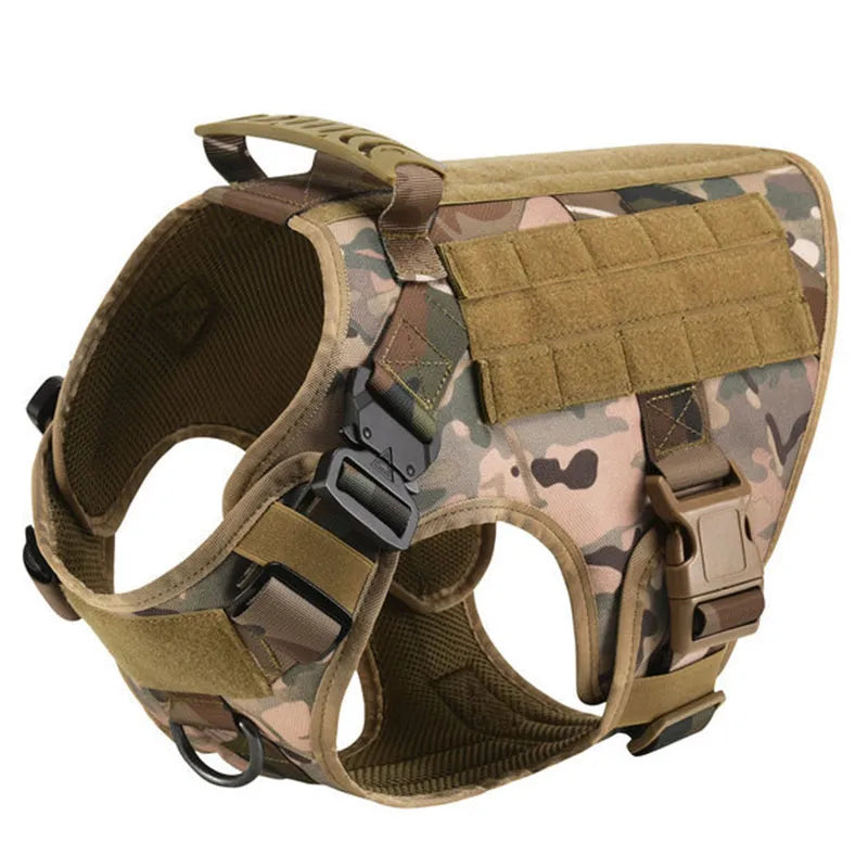 No-Pull Tactical Dog Harness for Training and Outdoor Adventures