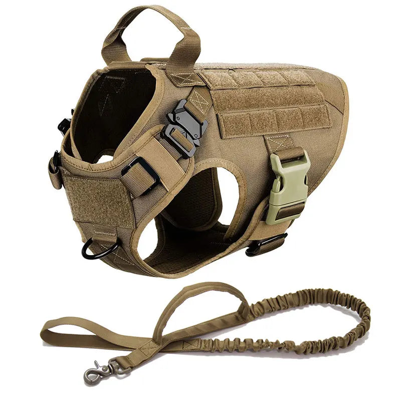 No-Pull Tactical Dog Harness for Training and Outdoor Adventures