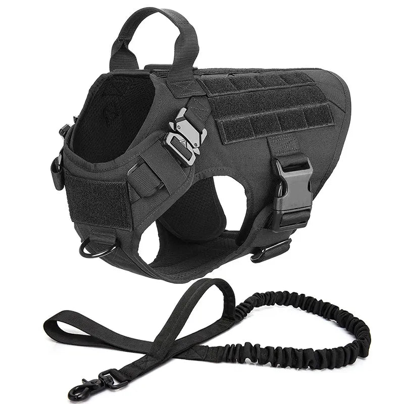 No-Pull Tactical Dog Harness for Training and Outdoor Adventures