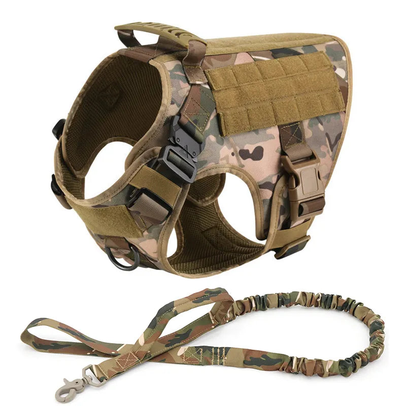 No-Pull Tactical Dog Harness for Training and Outdoor Adventures