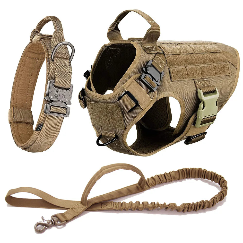 No-Pull Tactical Dog Harness for Training and Outdoor Adventures