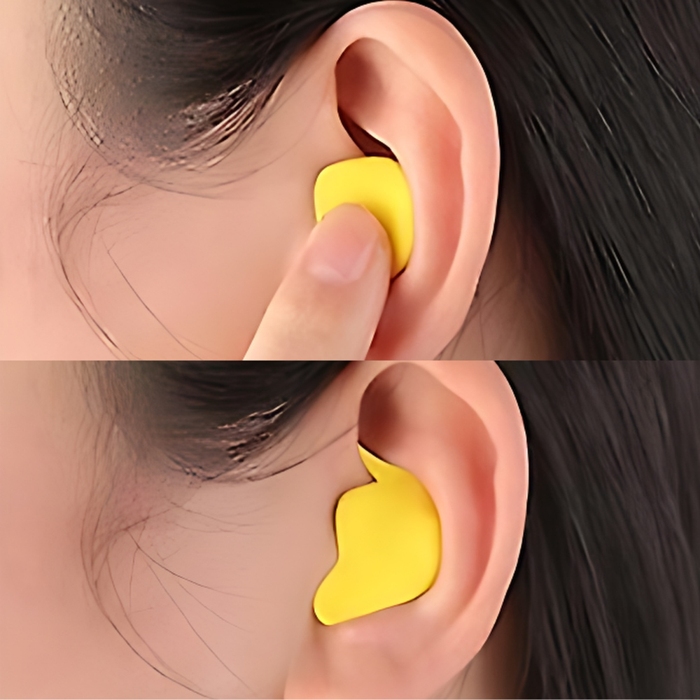 Noise-Cancelling Earplugs for Sleeping and Studying