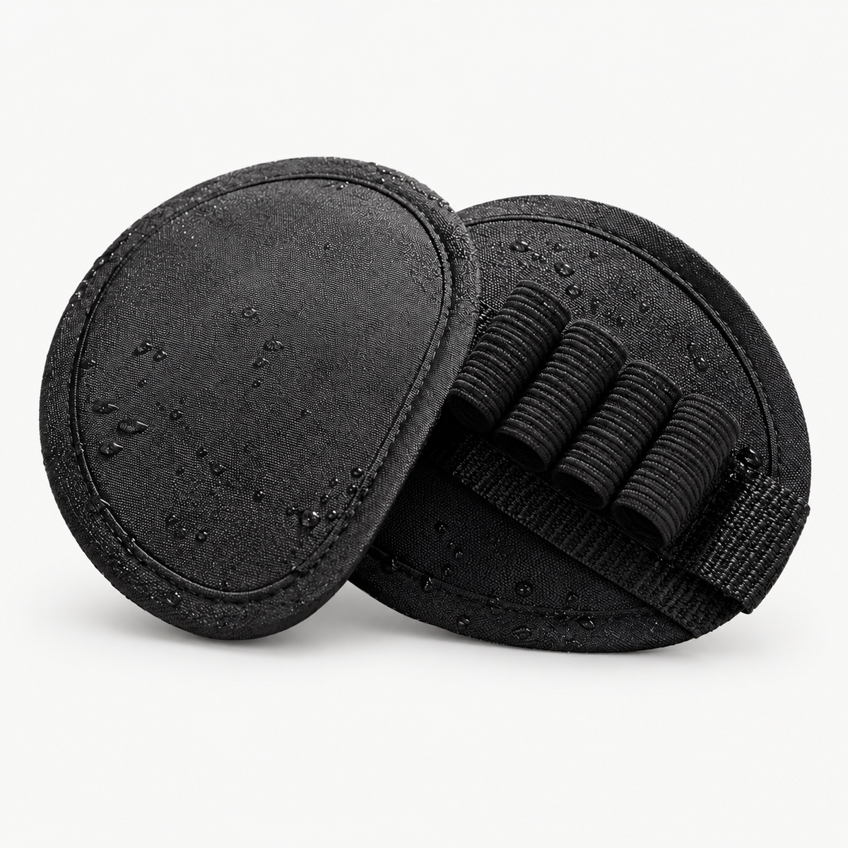 Non-Porous Rubber Exfoliating Bath Gloves (2 Pieces)