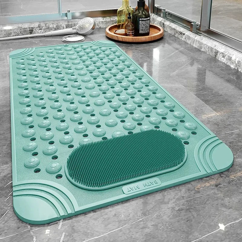 Non-Slip Bath Mat with Suction Cups – Safe, Hygienic and Comfortable for Shower and Bath