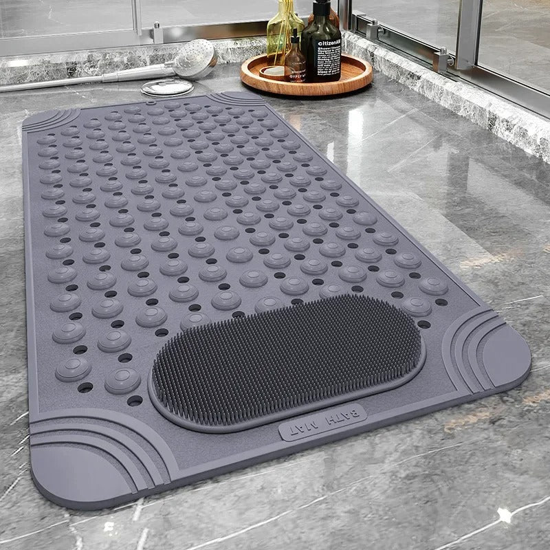 Non-Slip Bath Mat with Suction Cups – Safe, Hygienic and Comfortable for Shower and Bath