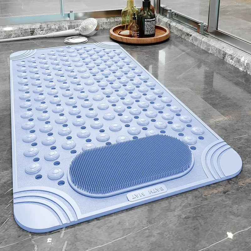 Non-Slip Bath Mat with Suction Cups – Safe, Hygienic and Comfortable for Shower and Bath