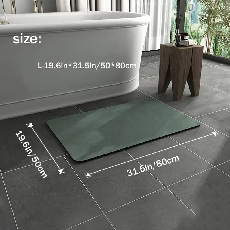 Non-Slip Diatomite Bath Mat