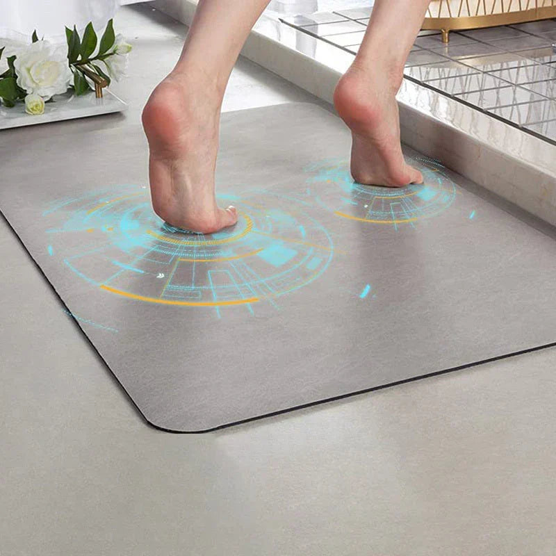 Non-Slip Diatomite Bath Mat