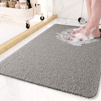 Non-Slip Shower Mat with Drainage System