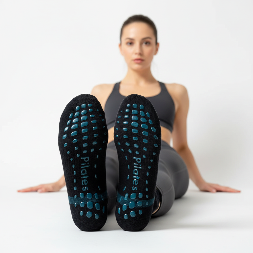 Non-Slip Silicone Grip Yoga Socks
