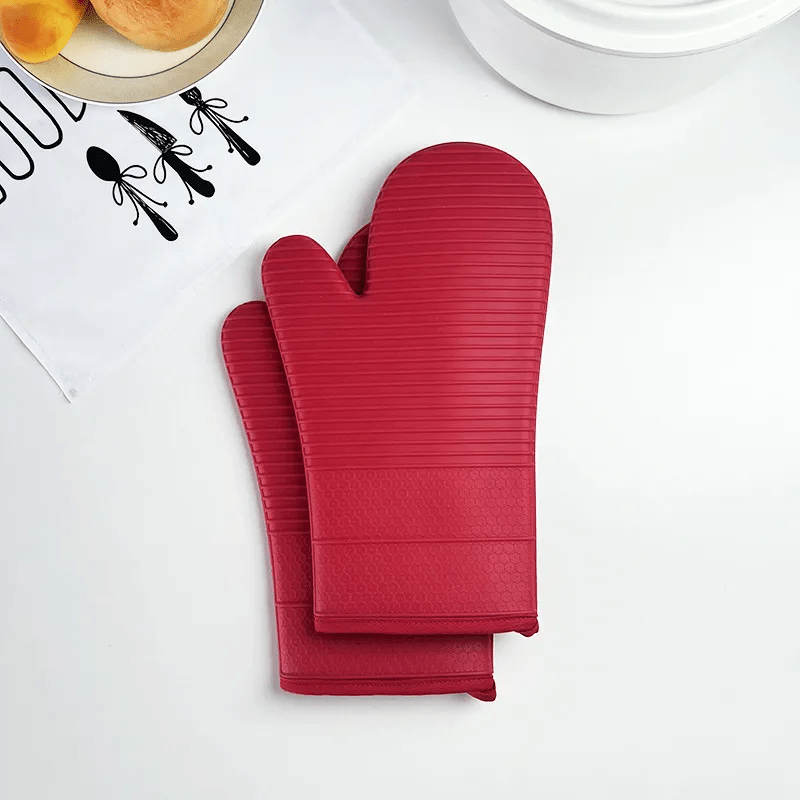 Non-Slip Silicone Oven Gloves for Maximum Heat Protection