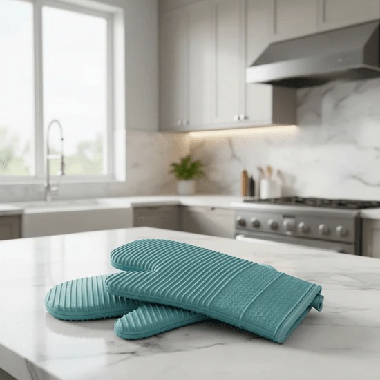 Non-Slip Silicone Oven Gloves for Maximum Heat Protection