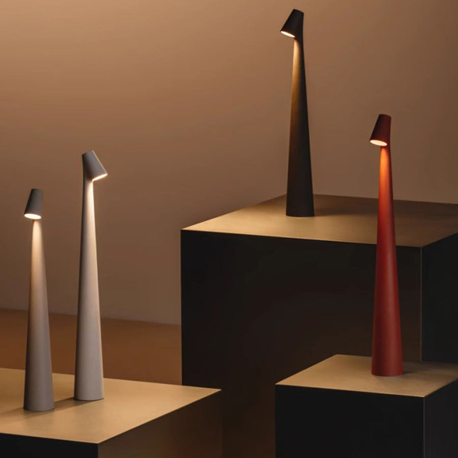 Nordic Minimalist Design Ambient Lamp - Cordless LED Reading & Dining Lamp