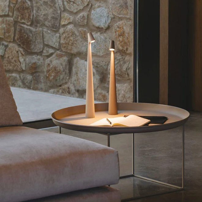 Nordic Minimalist Design Ambient Lamp - Cordless LED Reading & Dining Lamp