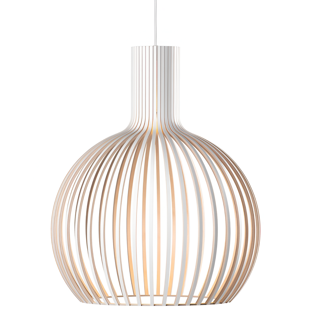 Nordic Wooden Ceiling Light – Rustic Wooden Pendant Lamp for the Living Room