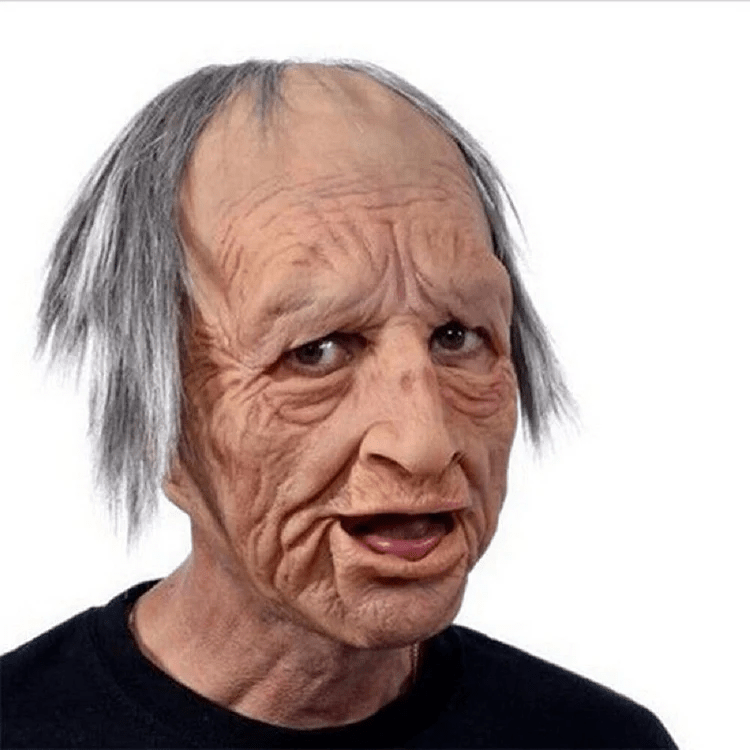 Older Self Halloween Mask