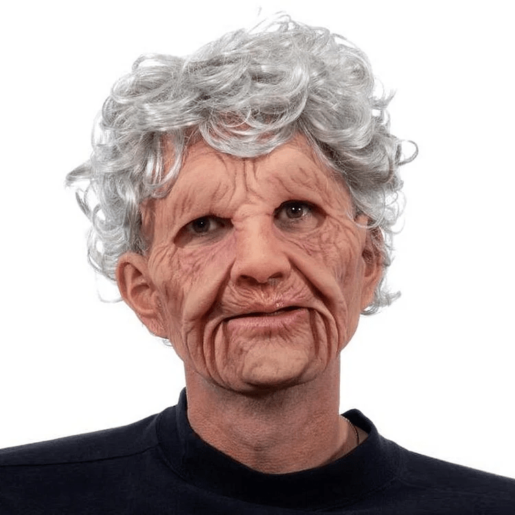 Older Self Halloween Mask