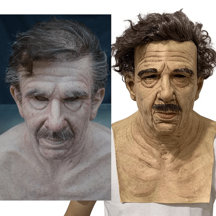Older Self Halloween Mask