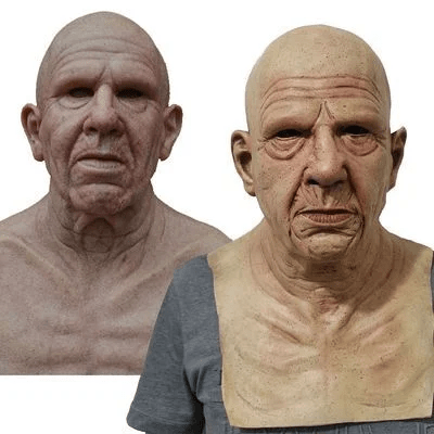 Older Self Halloween Mask