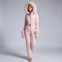 One-piece waterproof ski suit