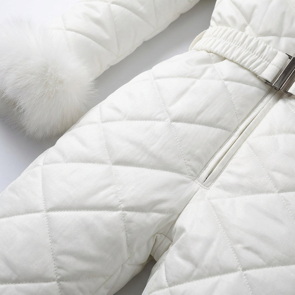 One-piece waterproof ski suit