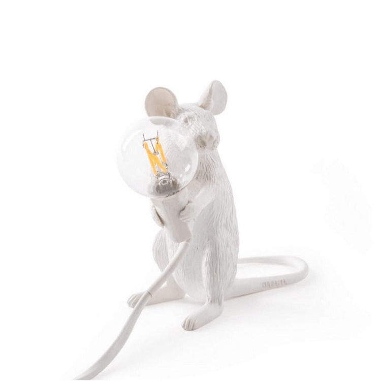 Original Designer Mouse Lamp for Tabletop or Shelf