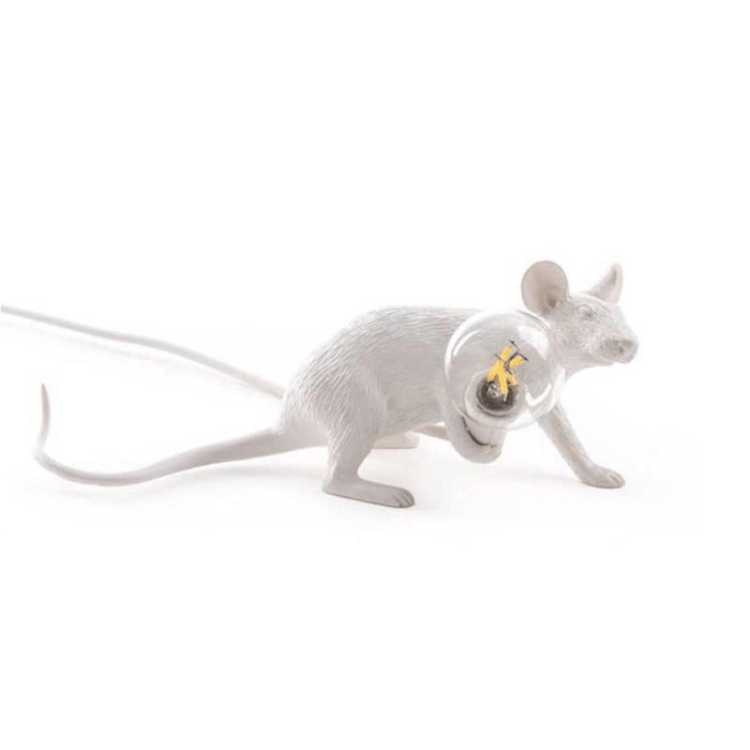 Original Designer Mouse Lamp for Tabletop or Shelf