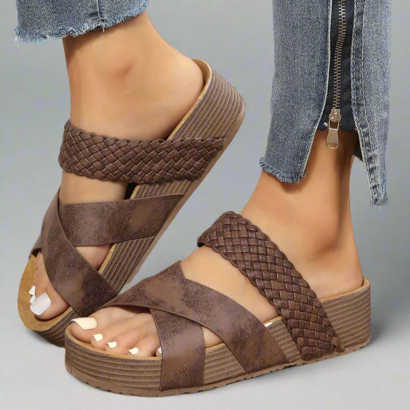 Orthopedic Braided Sandals