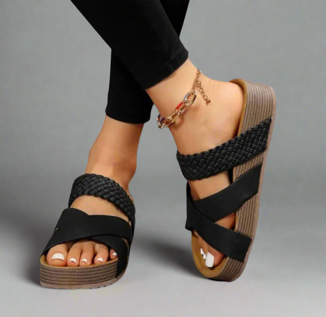 Orthopedic Braided Sandals