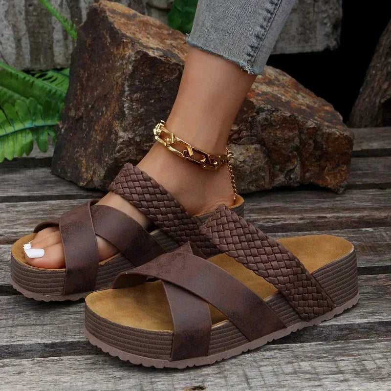 Orthopedic Braided Sandals