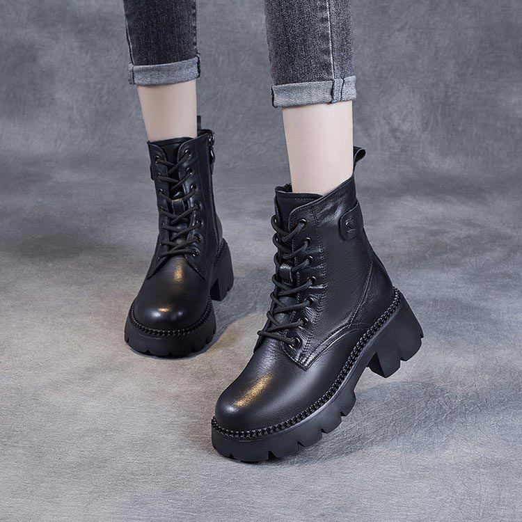 Orthopedic Lace-Up Boots