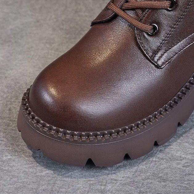 Orthopedic Lace-Up Boots