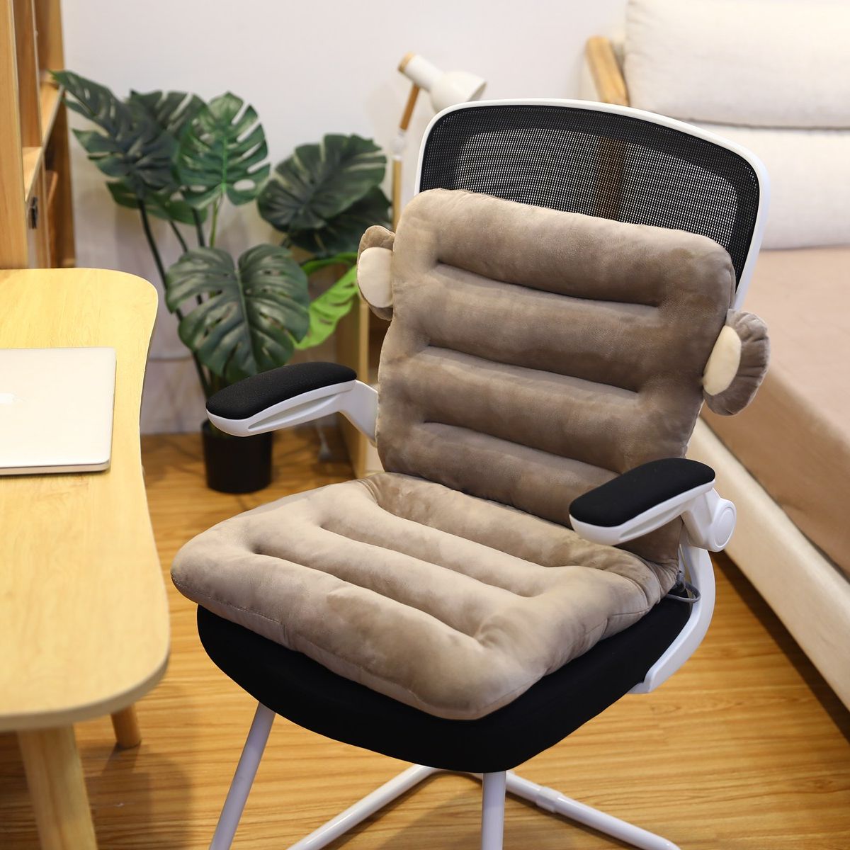 Orthopedic Seat Cushion - Ergonomic Pressure Relief & Comfort for Back & Coccyx
