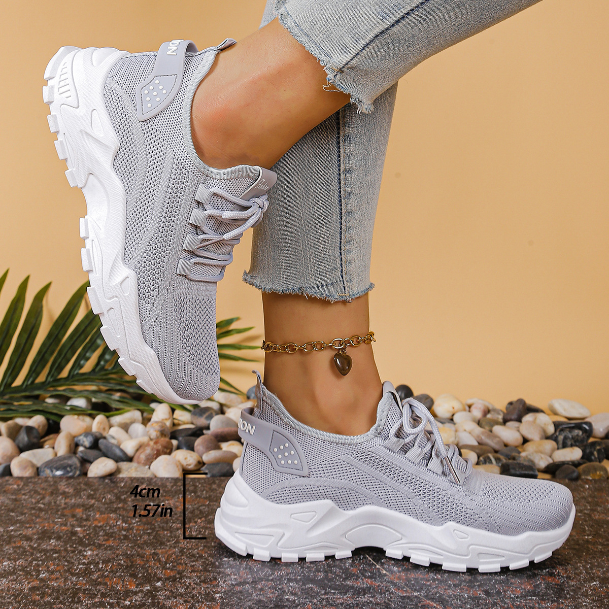Orthopedic Sneakers with Arch Support and Ergonomic Sole – Wide Toe Box for Maximum Comfort