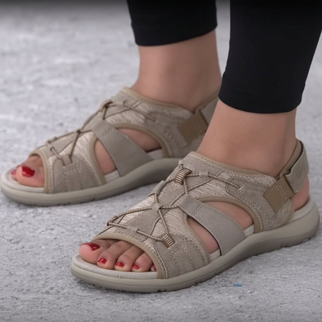 Orthopedic Women's Sandals with Nano Foam Sole