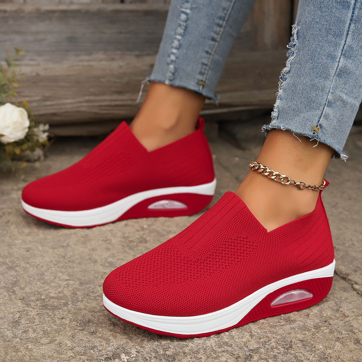 Orthopedic Women's Sneakers For Swollen Feet And Edema Relief