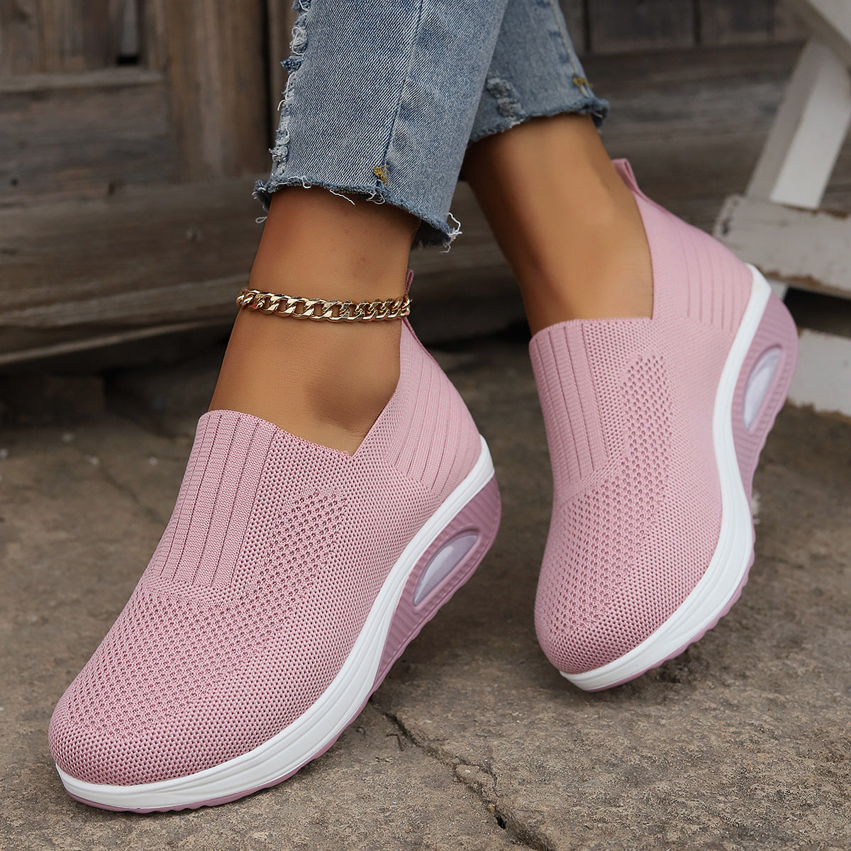 Orthopedic Women's Sneakers For Swollen Feet And Edema Relief