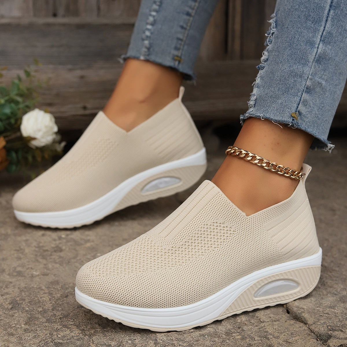 Orthopedic Women's Sneakers For Swollen Feet And Edema Relief