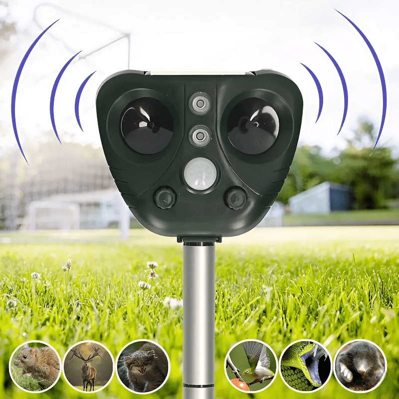 Outdoor Solar Ultrasonic Bird Repeller