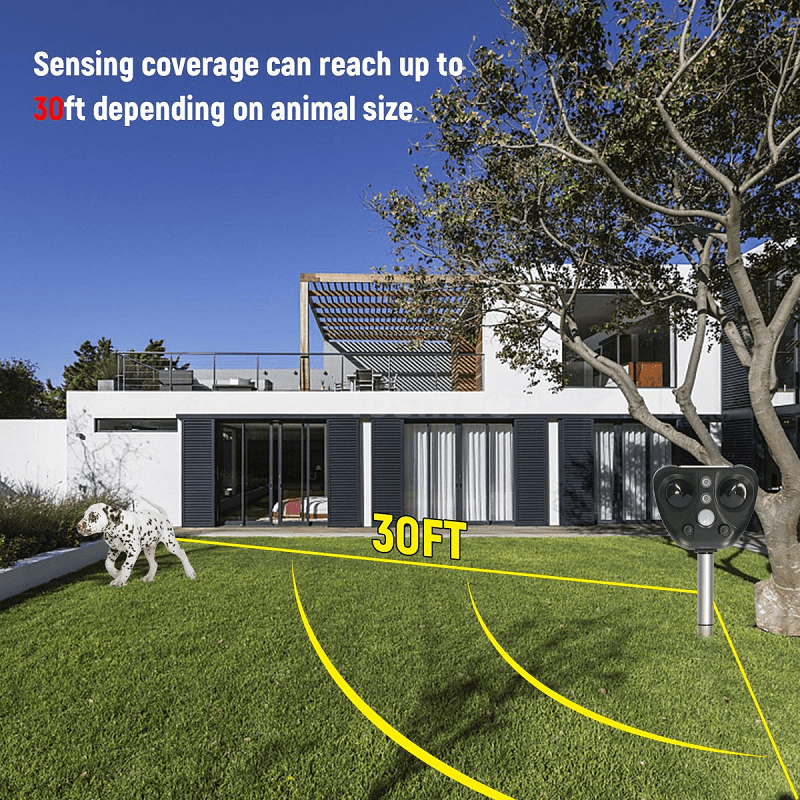 Outdoor Solar Ultrasonic Bird Repeller