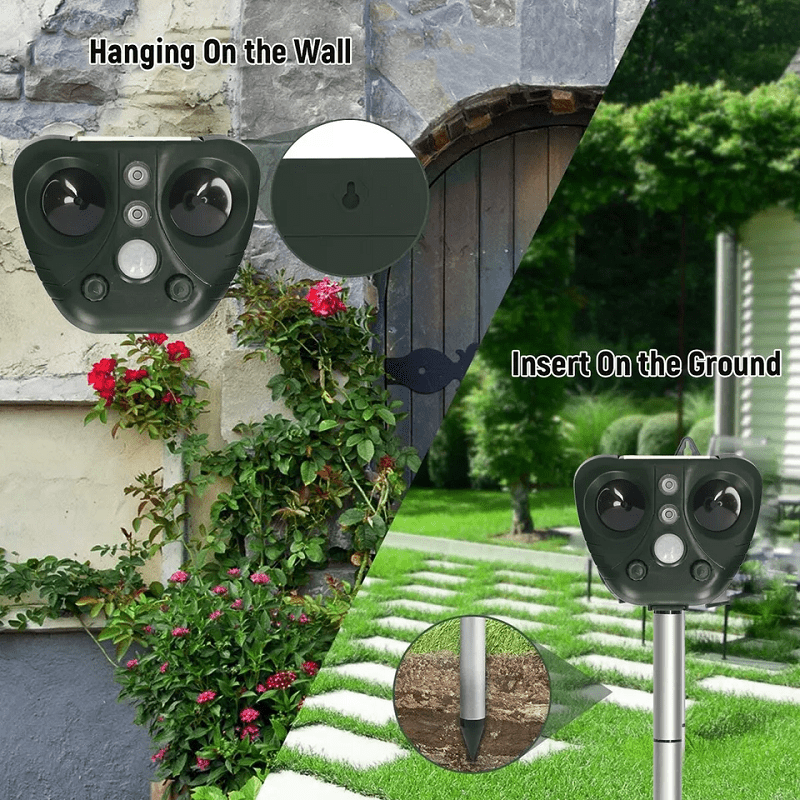 Outdoor Solar Ultrasonic Bird Repeller