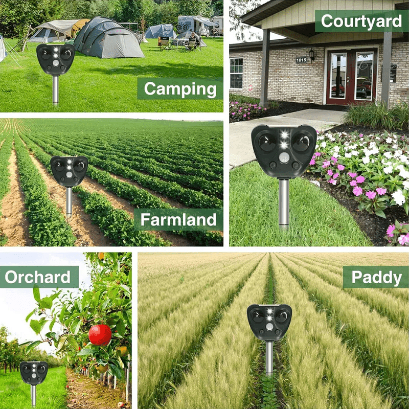 Outdoor Solar Ultrasonic Bird Repeller