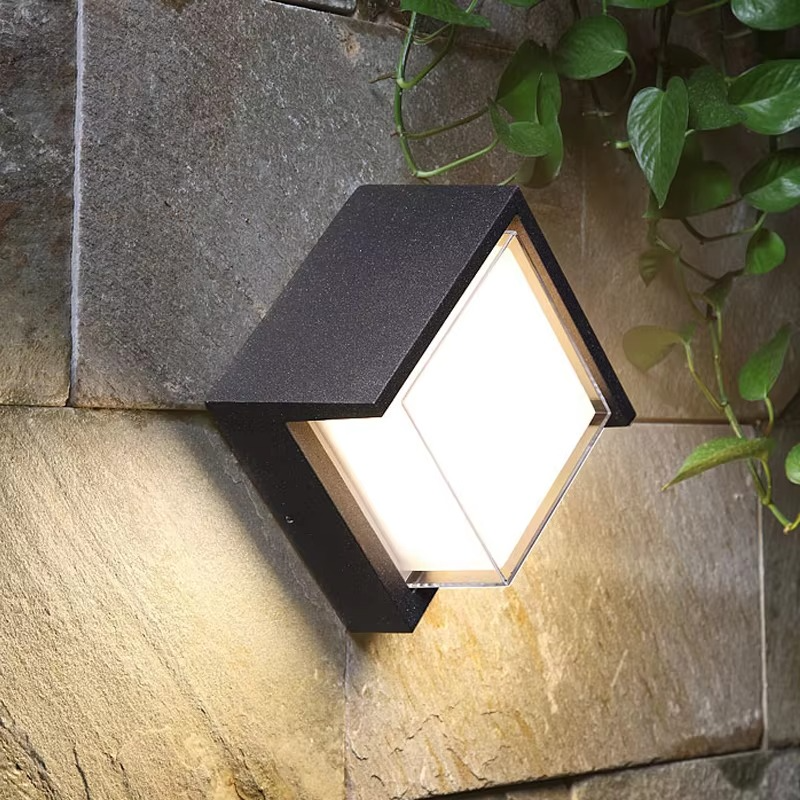 Outdoor Wall Light with Motion Sensor